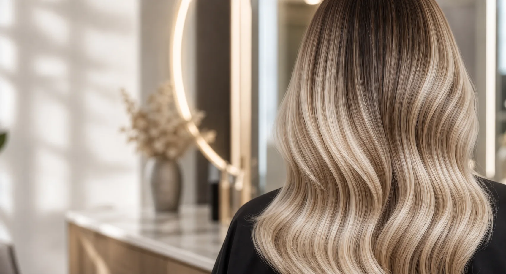 Профессиональное окрашивание волос в DI Luna Studio: Vanilla blonde