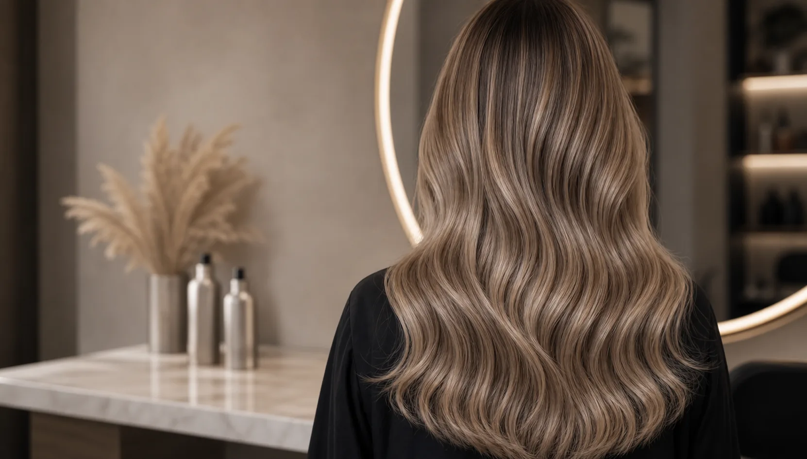Наращивание волос в DI Luna Studio: Dark blonde